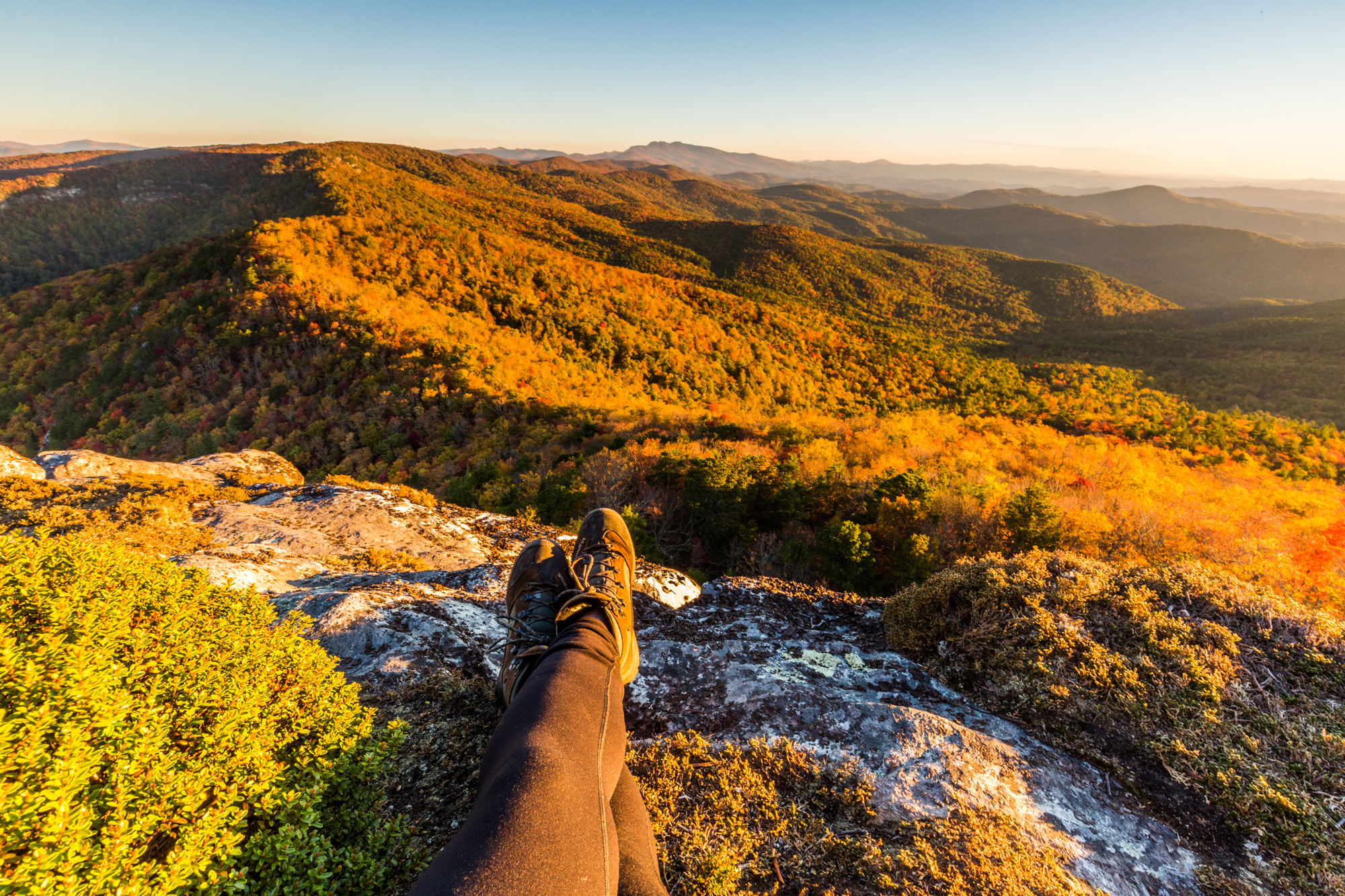 Photograph Hawksbill Mountain at Sunrise or Sunset