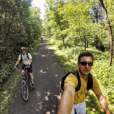 Bike the Cannon Valley Trail