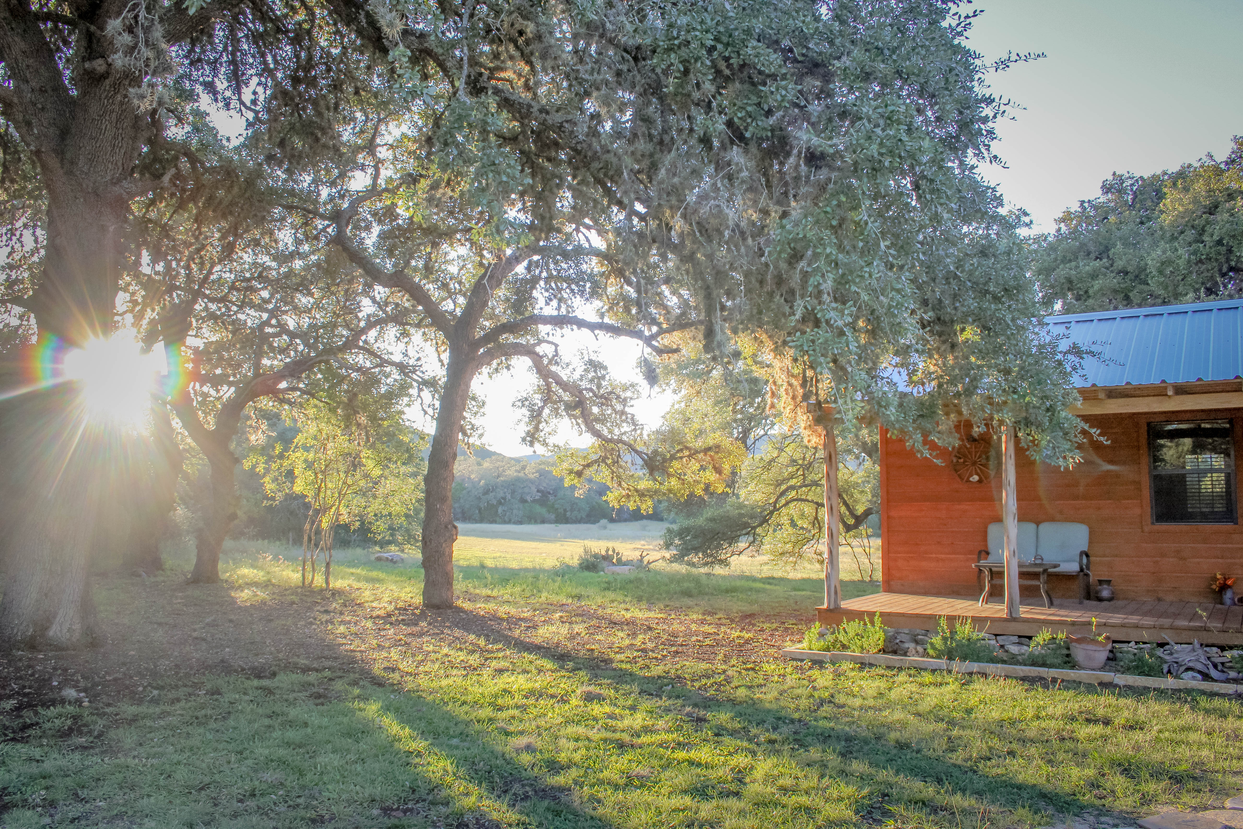 Camp out at Four Sisters Ranch Cabin