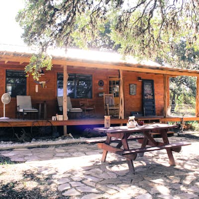 Camp out at Four Sisters Ranch Cabin