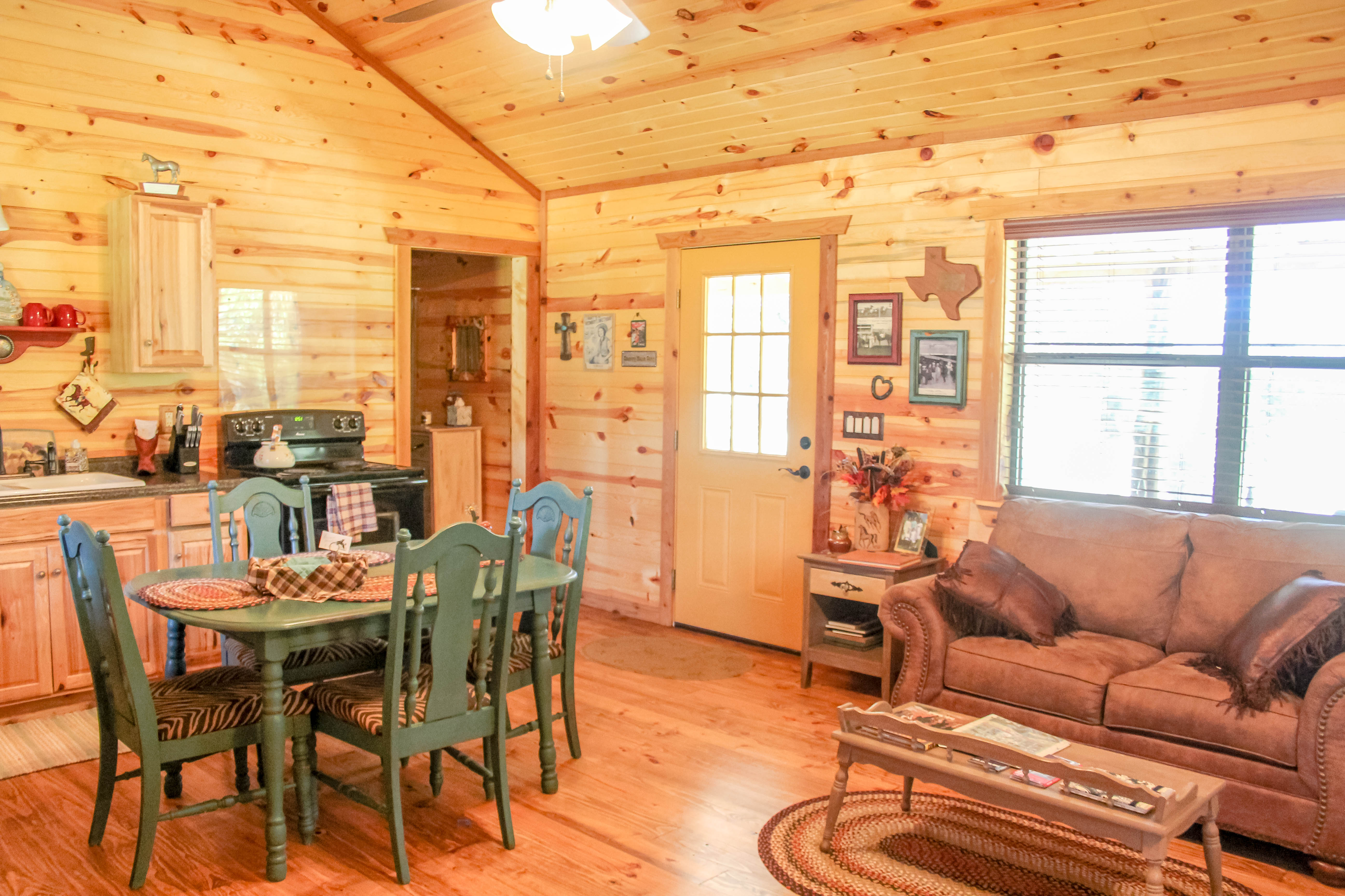 Camp out at Four Sisters Ranch Cabin