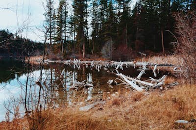 Hike around McConnell Lake, B.C.