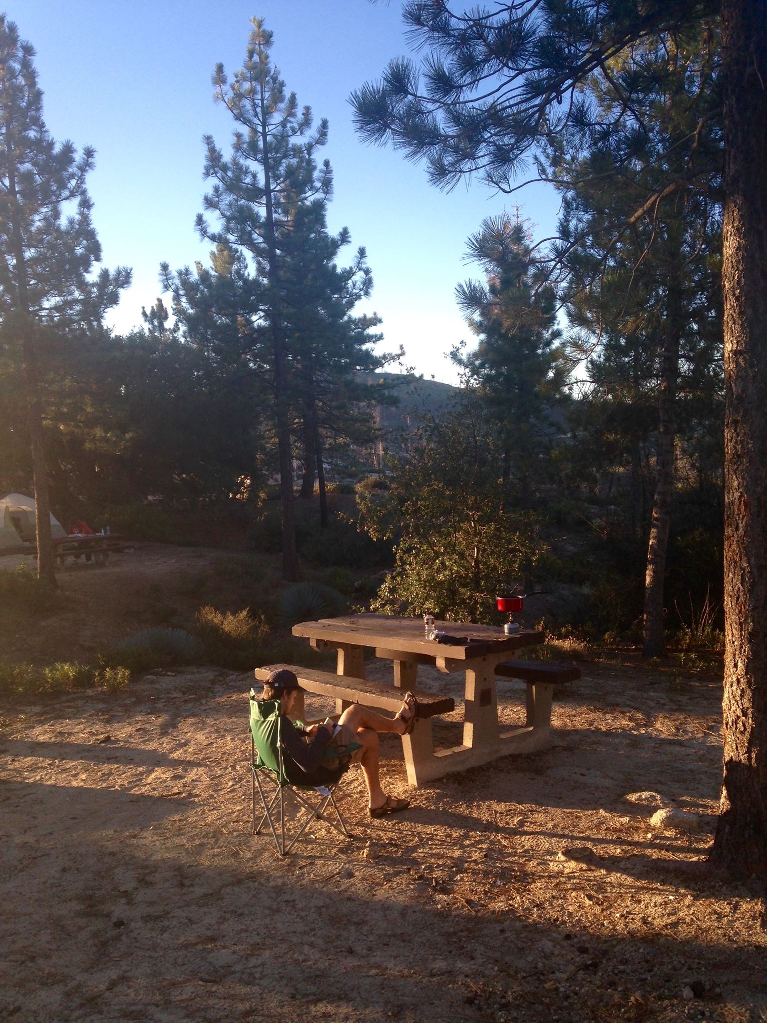 Camp at Chilao Campground