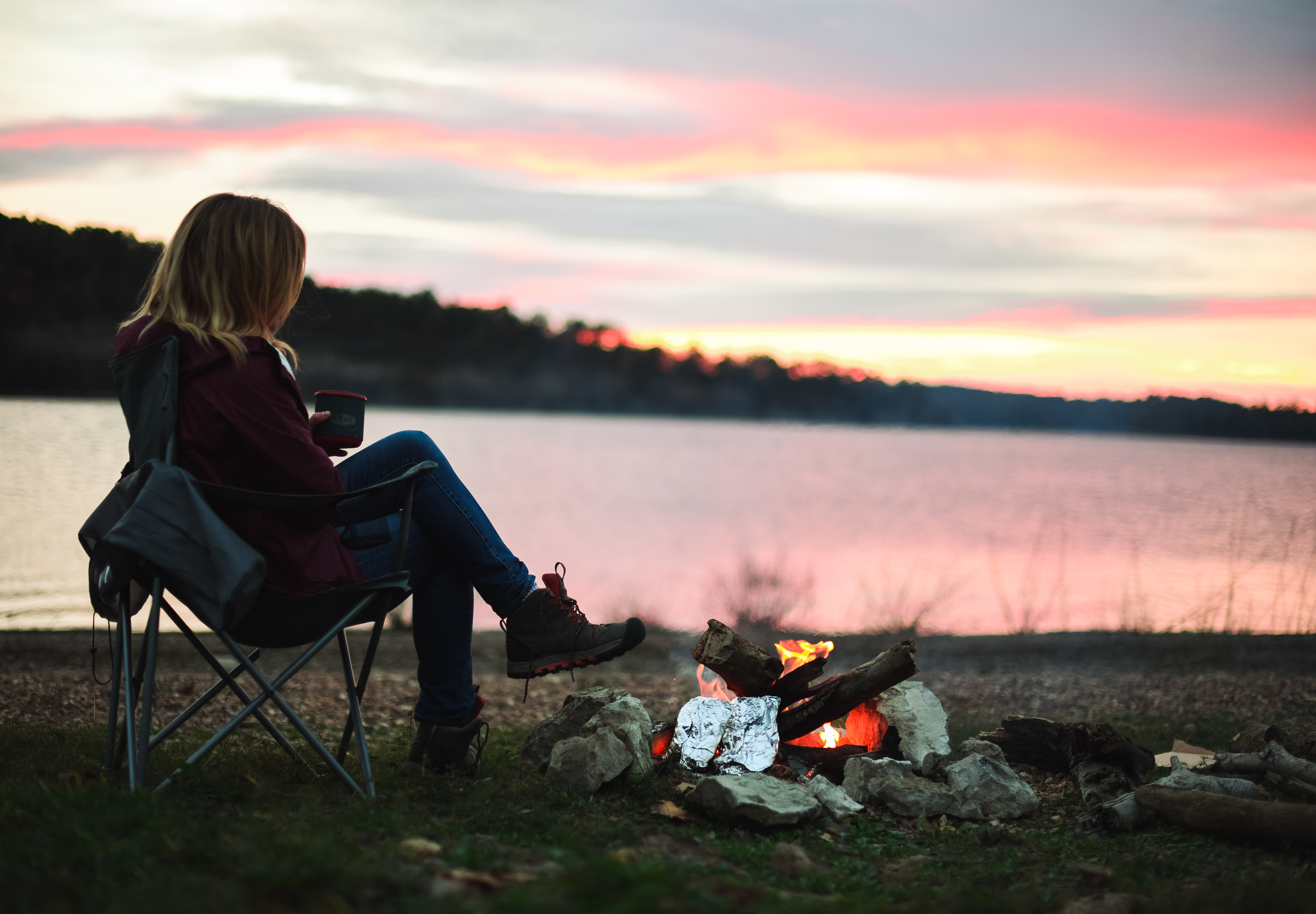 Camp at Horseshoe Bend Campground, AR, Rogers, Arkansas
