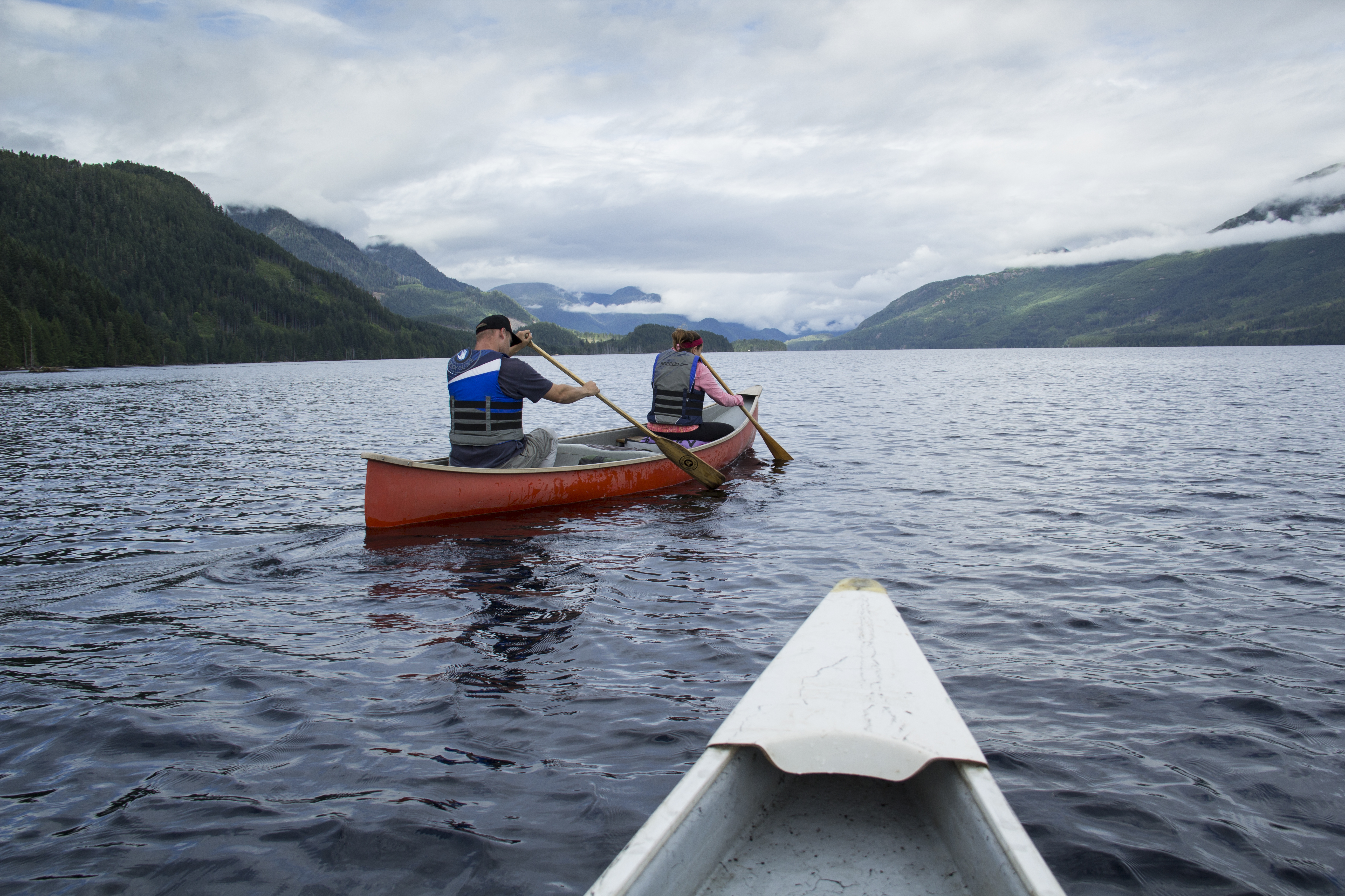 Canoe Great Central Lake and Hike to Della Falls and Love Lake