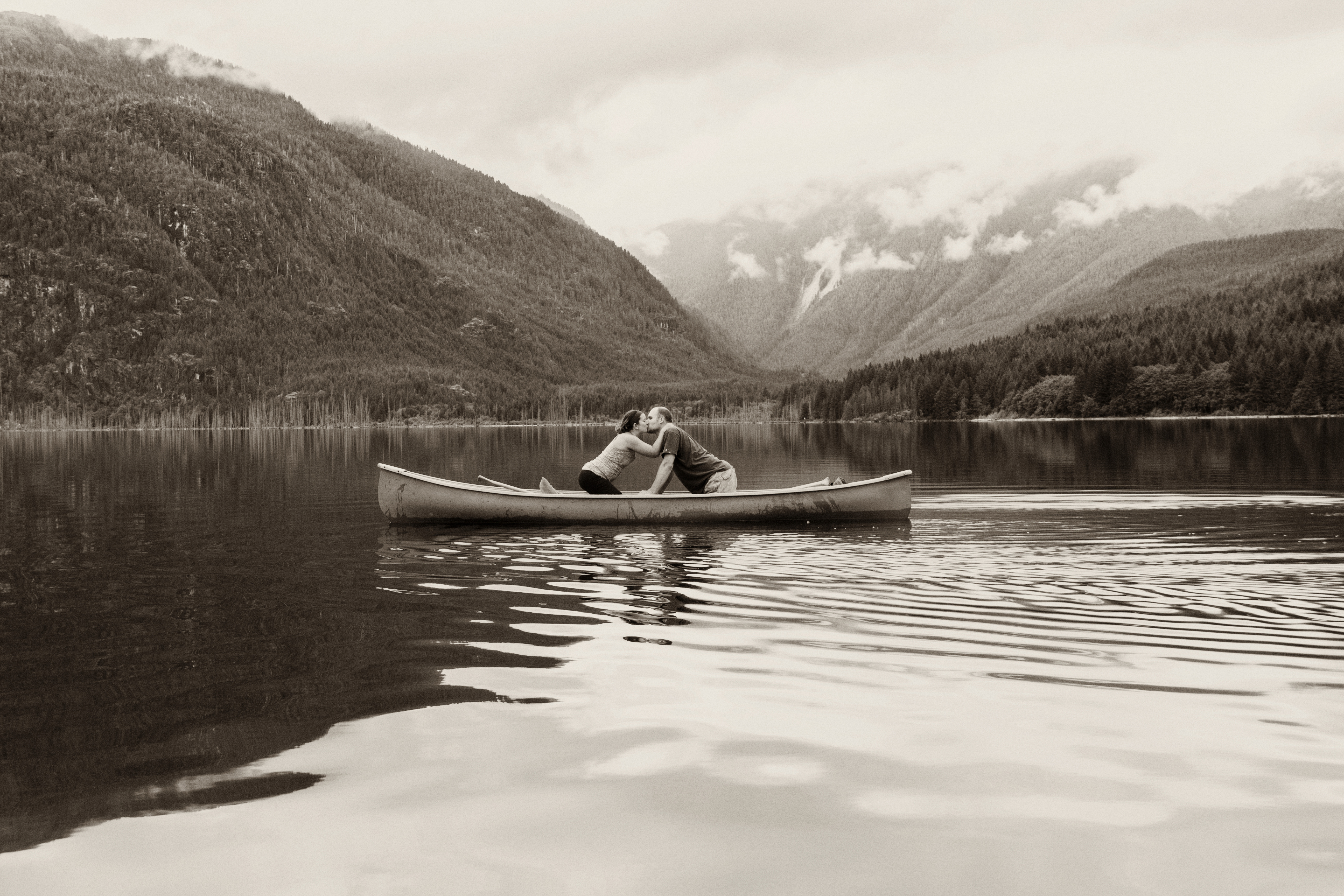 Canoe Great Central Lake and Hike to Della Falls and Love Lake