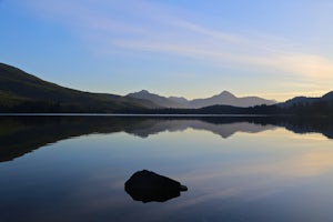 Camp at Nitinat Lake