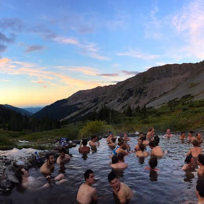 Backpacking to Conundrum Hot Springs