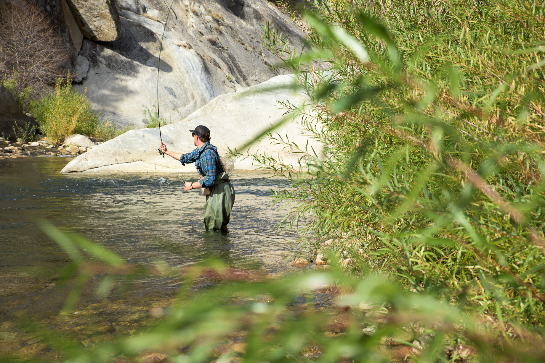 Fly Fish the Kern River above the Johnsondale Bridge
