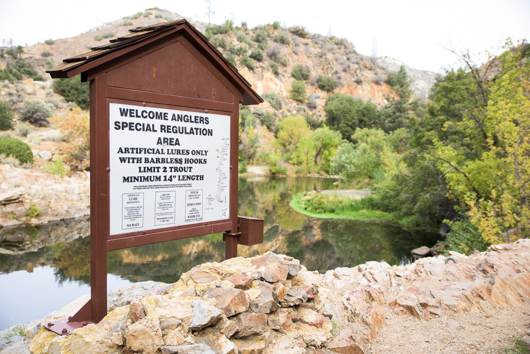 Fly Fish the Kern River above the Johnsondale Bridge