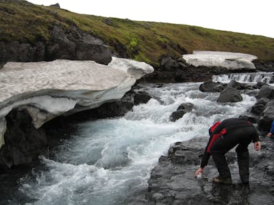 The Fimmvörðuháls Hiking Trail