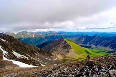 Two fourteeners, one day