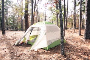 Camp at Reasoner Point