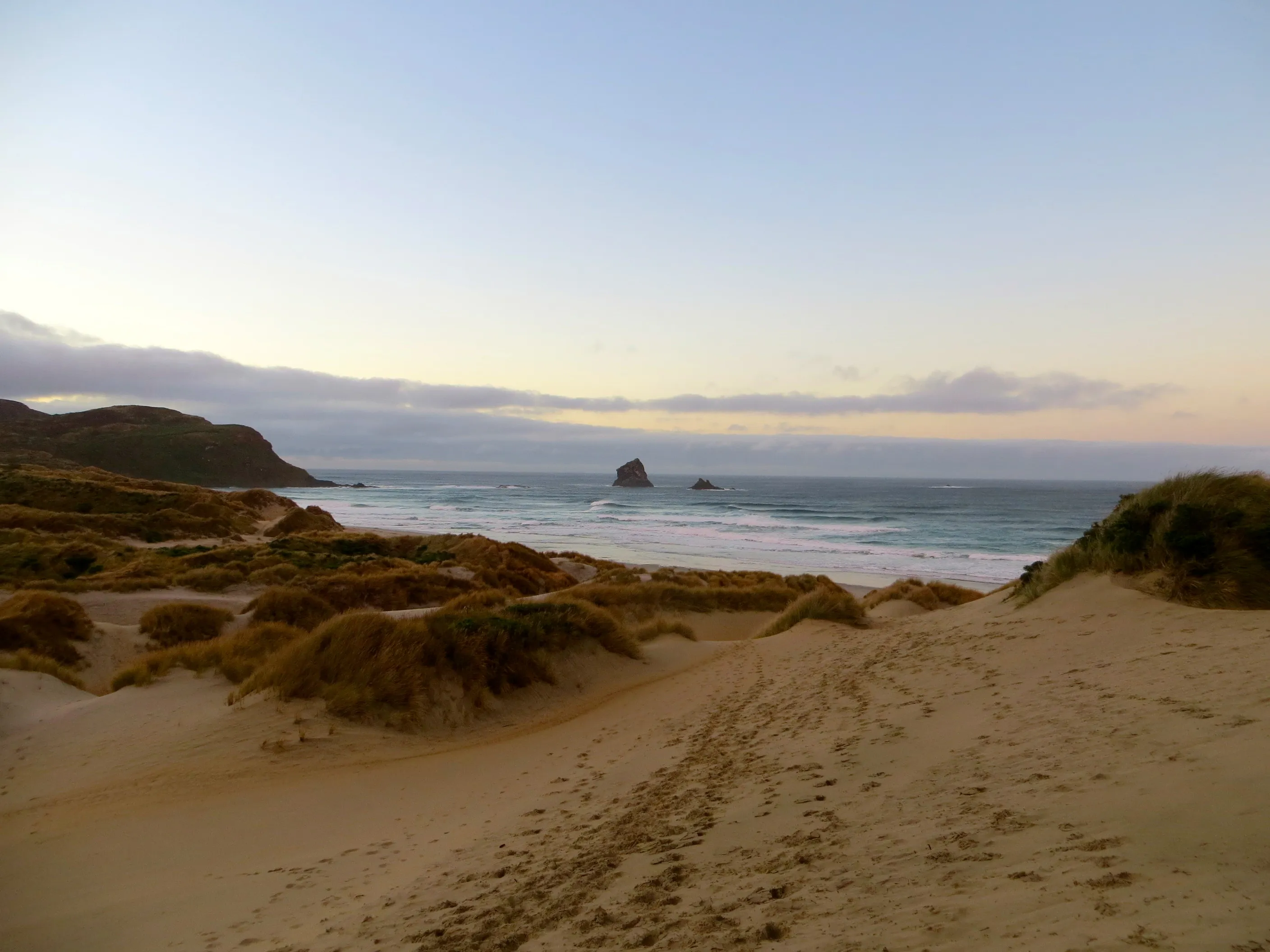 Explore Sandfly Bay