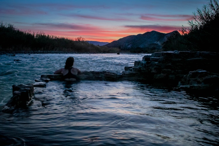 Hike to the Boquillas Hot Springs, Texas