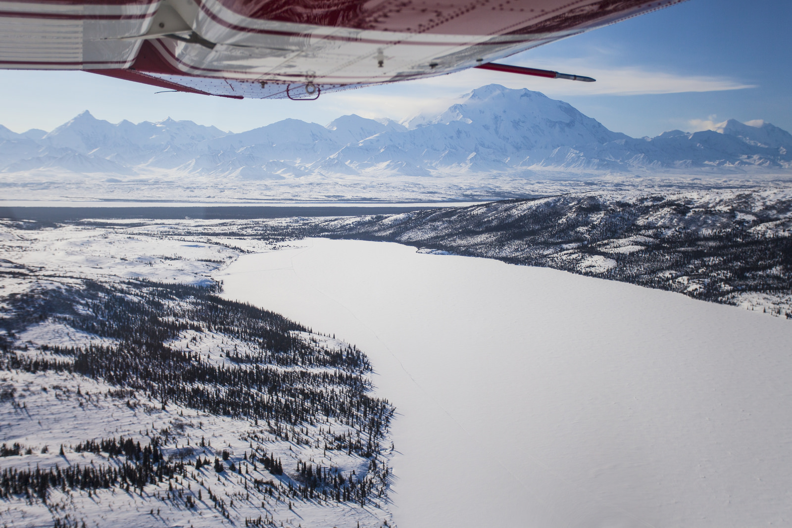Winter Camp at Wonder Lake