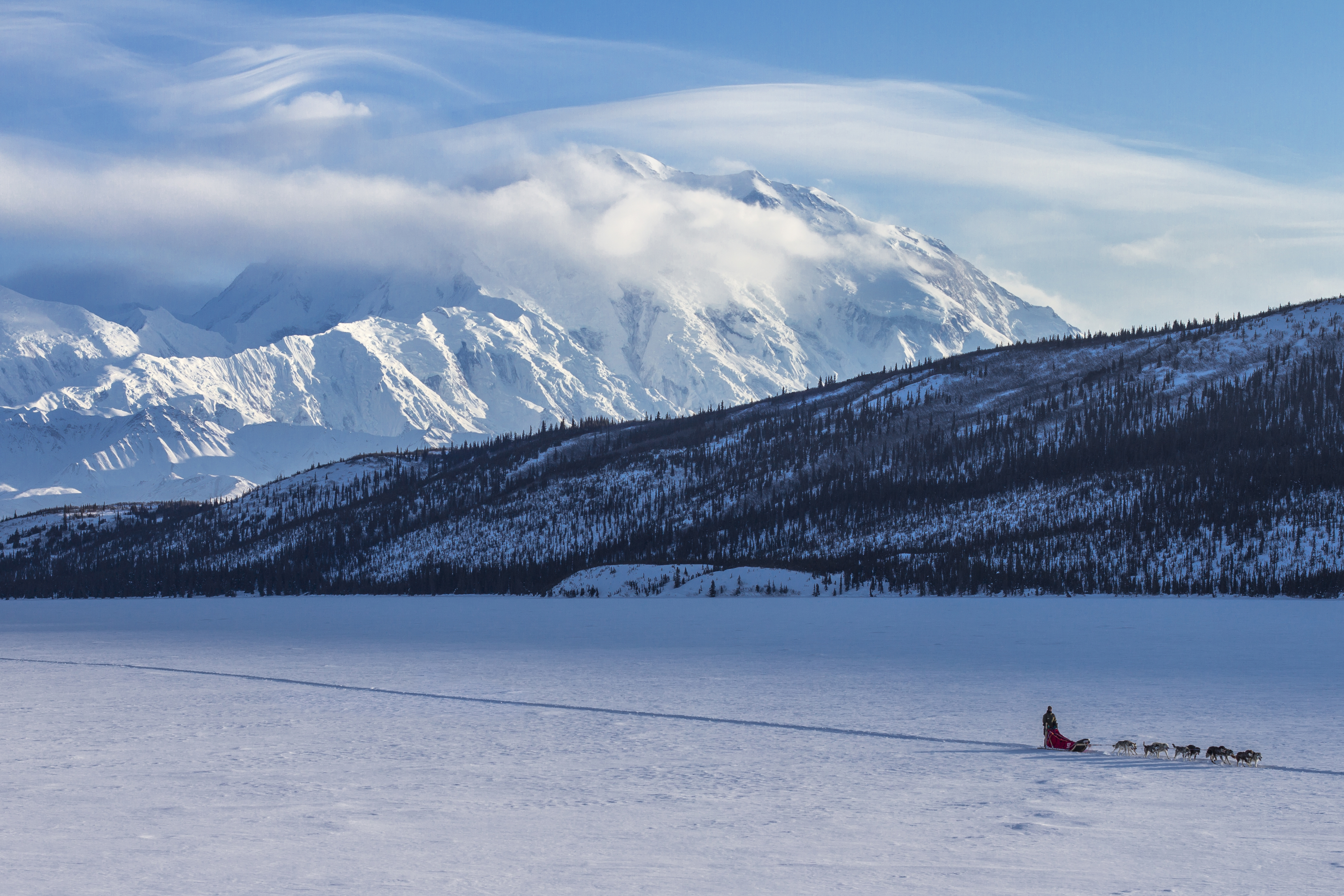 Winter Camp at Wonder Lake