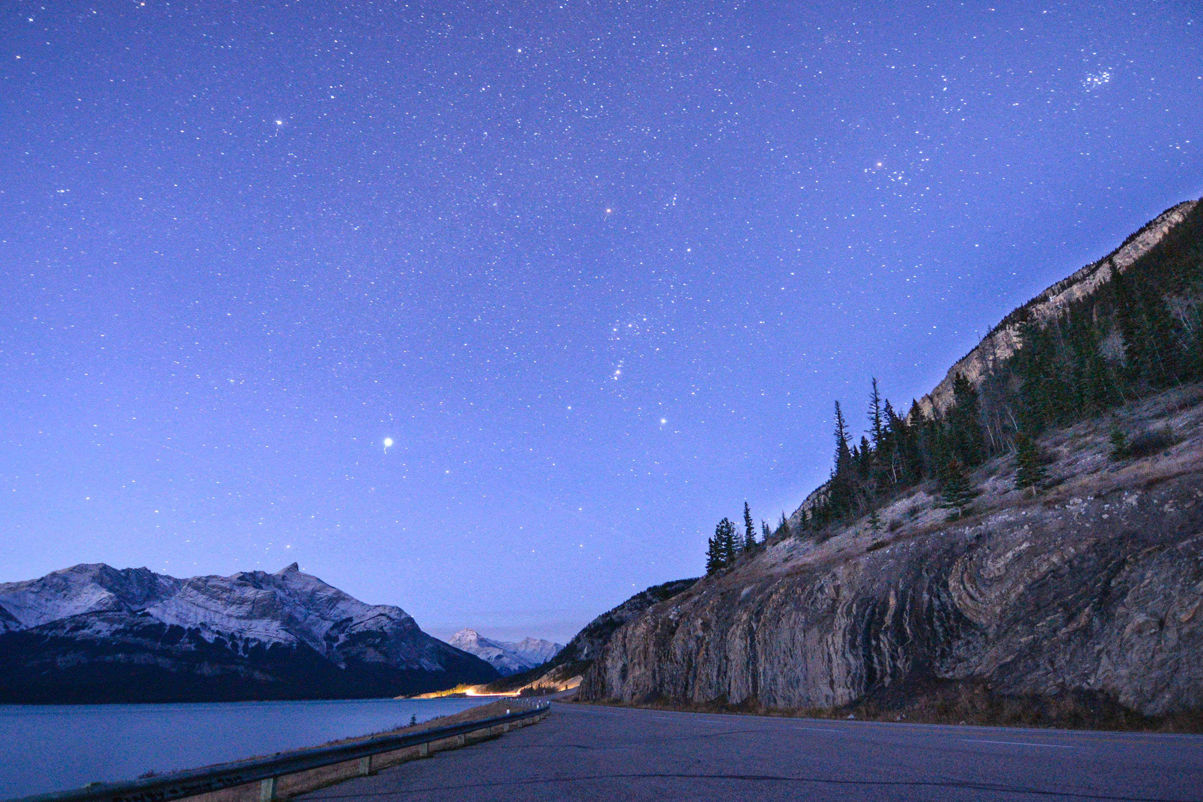 Night Photography at Windy Point