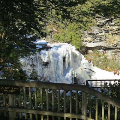Explore Blackwater Falls, Frozen.