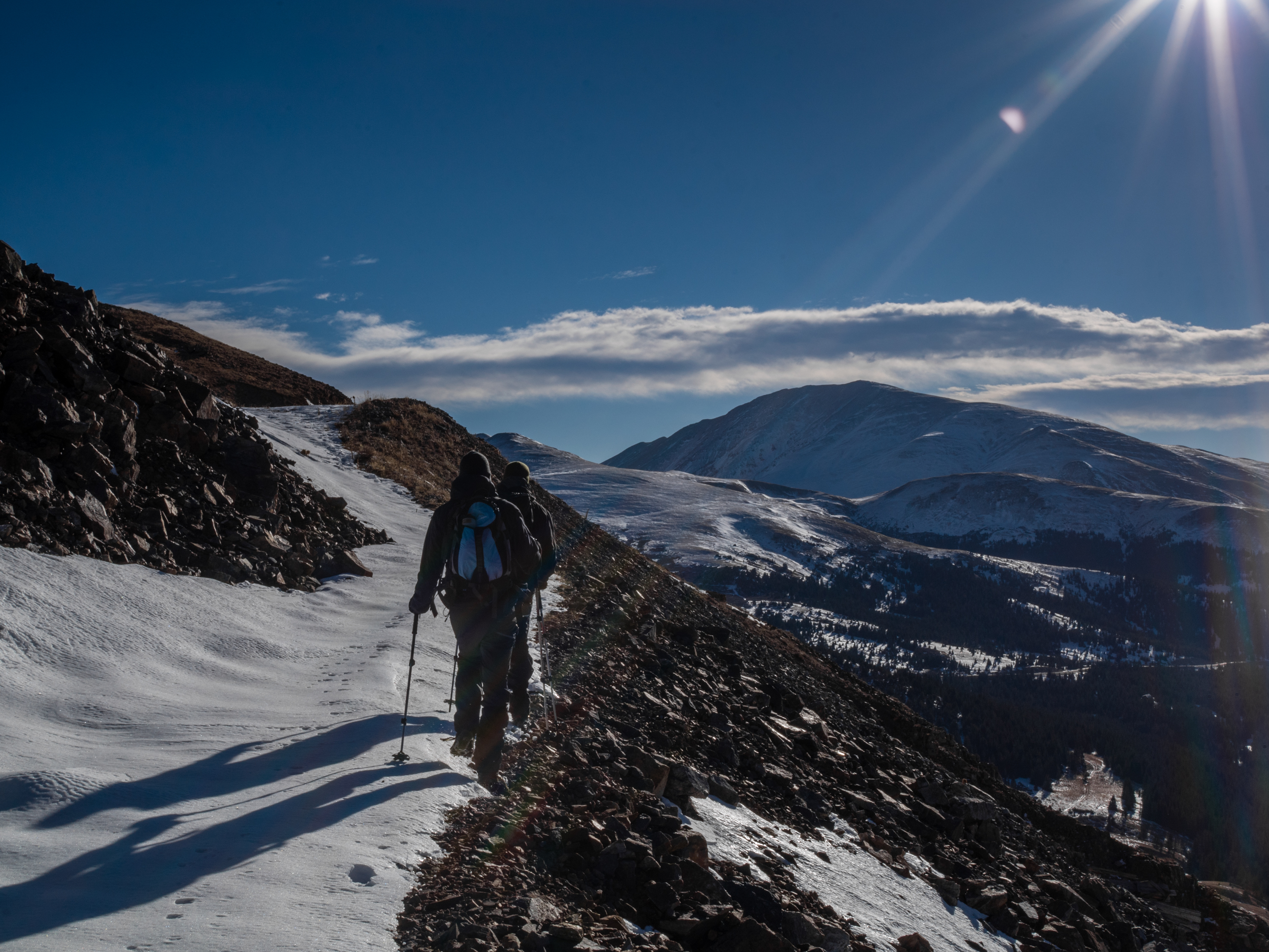 Winter Climb of North Star Mountain 