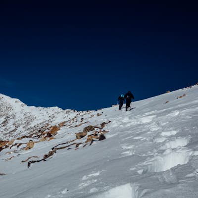 Winter Climb of North Star Mountain 