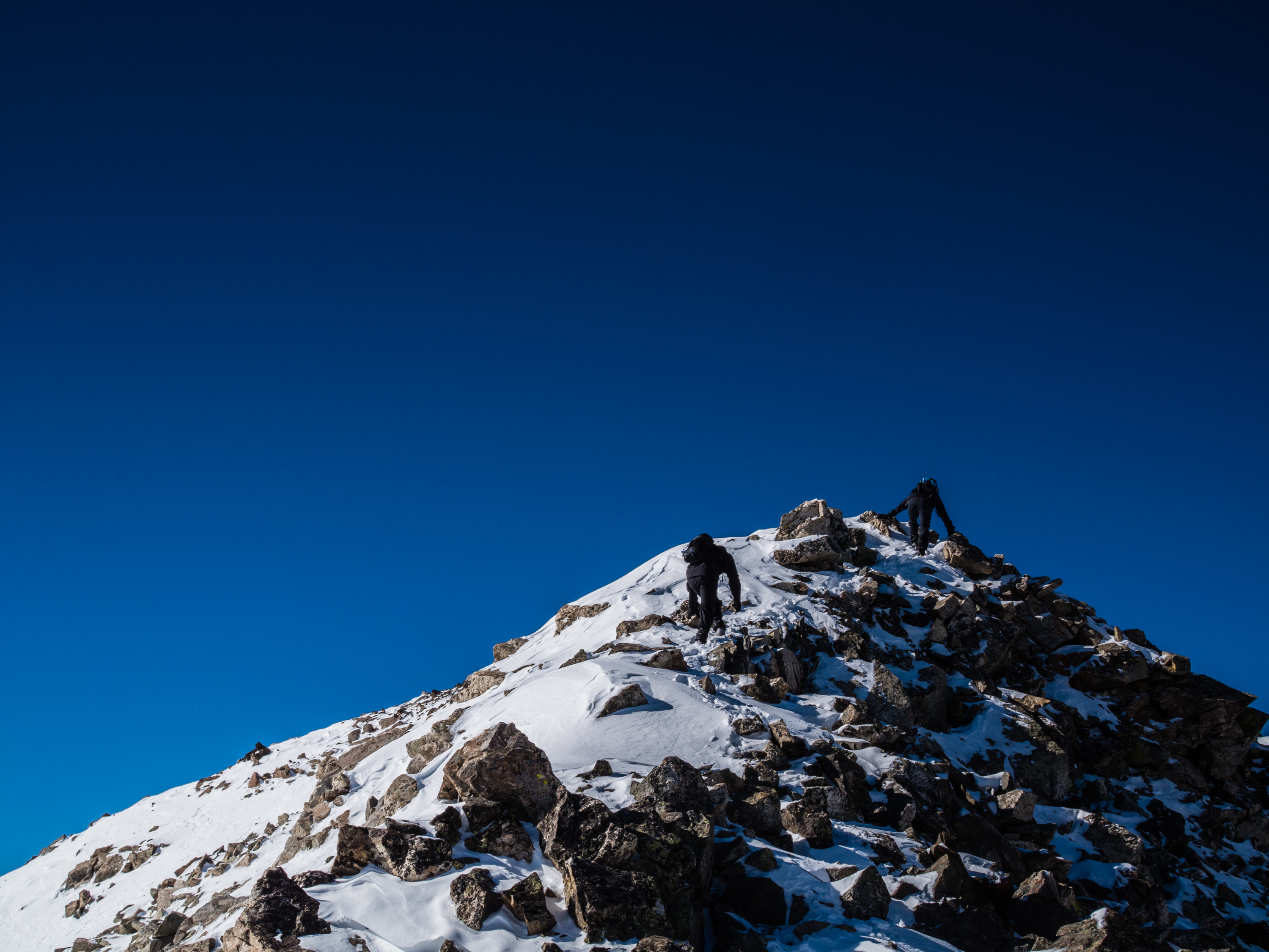 Winter Climb of North Star Mountain 