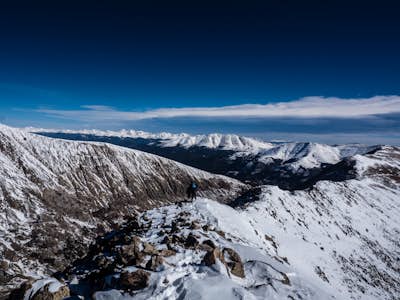 Winter Climb of North Star Mountain 