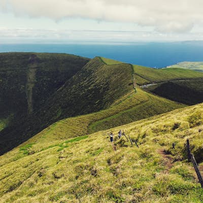 Hike along Faial's Volcanic Crater