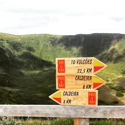 Hike along Faial's Volcanic Crater