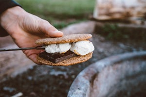 Camping Recipe: S'mores With Homemade Graham Crackers