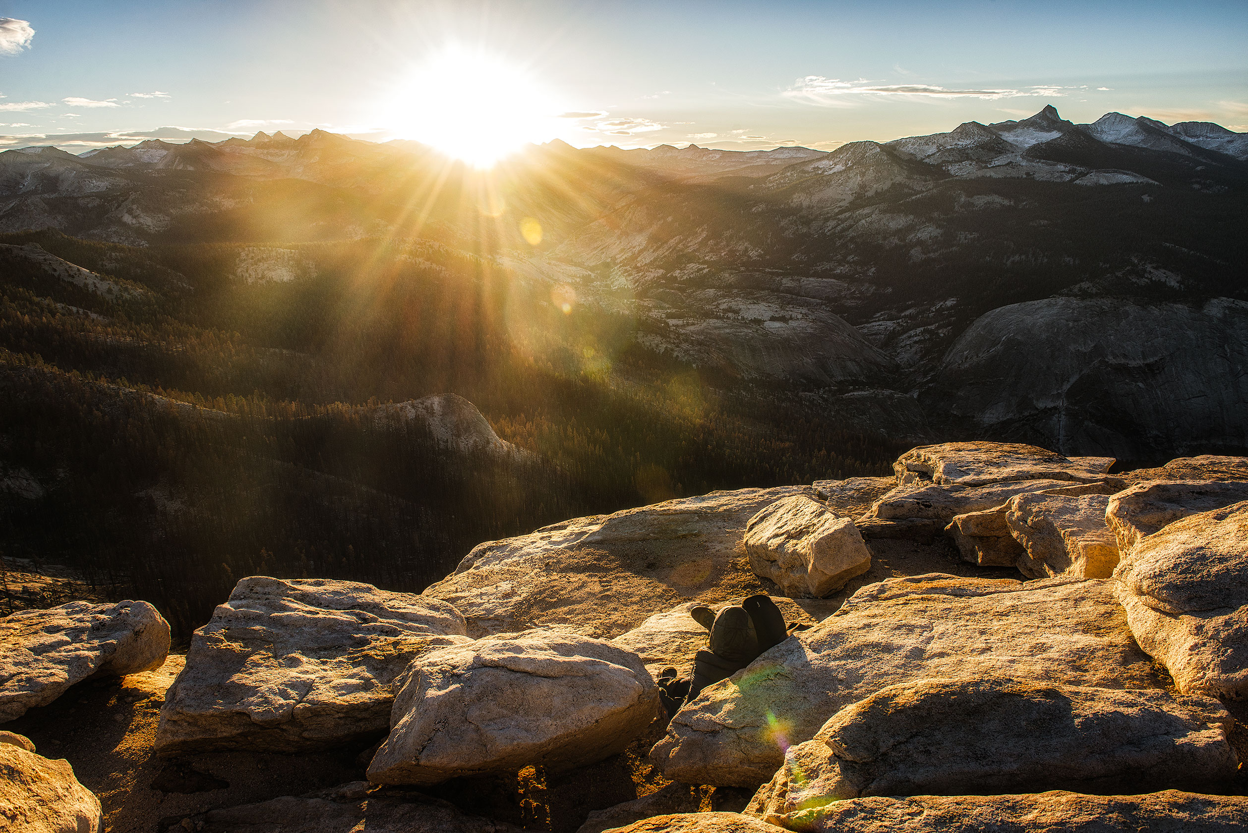 Backpack to Clouds Rest from Glacier Point