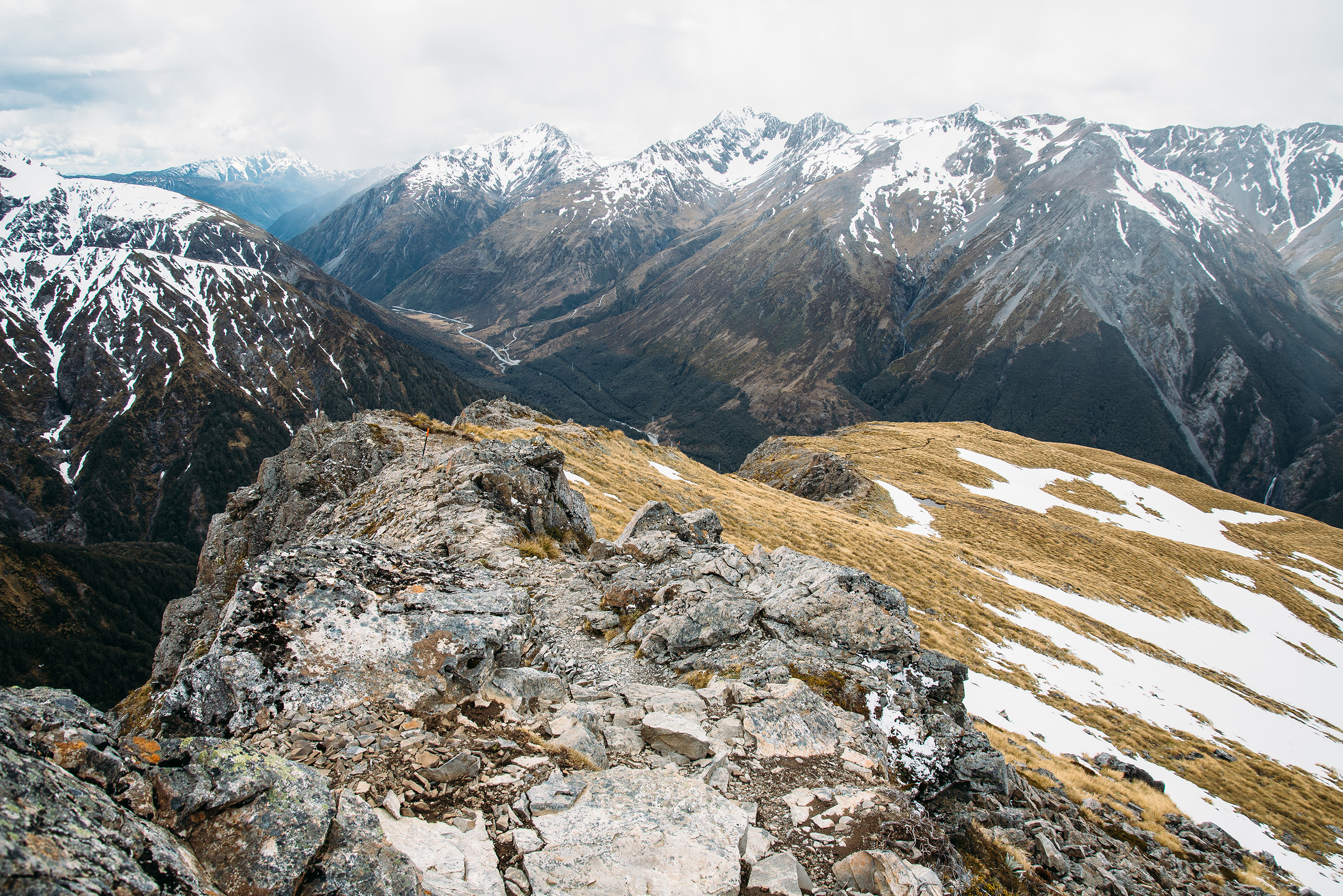 Hike up Avalanche Peak