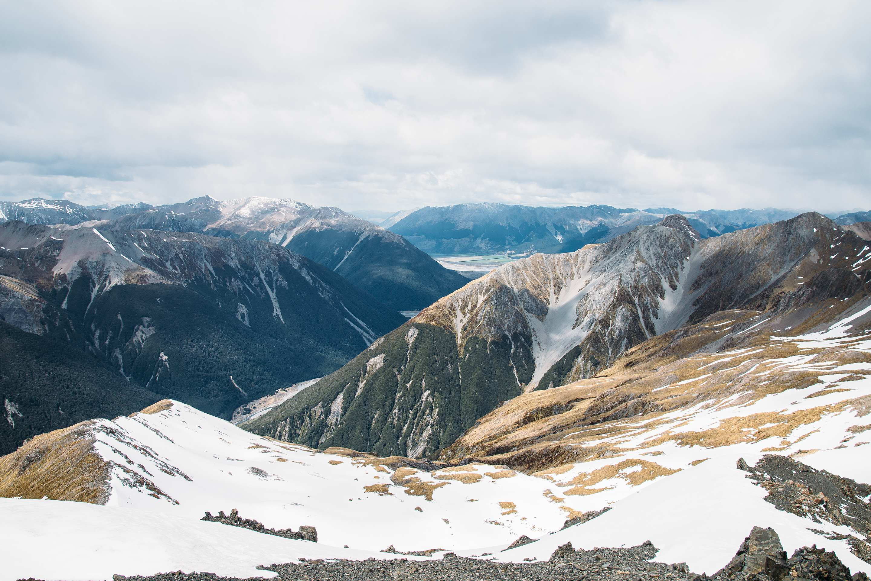 Hike up Avalanche Peak