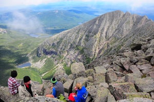 Hike Mt. Katahdin via Chimney Pond and Saddle Trails