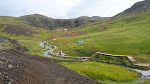 Hike to Reykjadalur Hot Springs