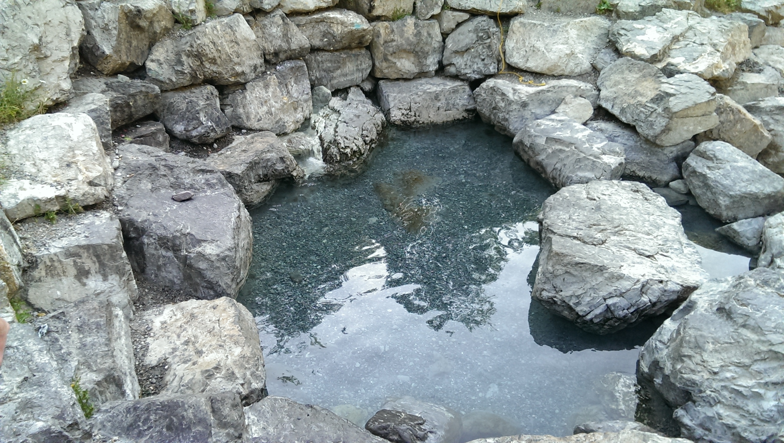 Soak at Lussier Hot Springs