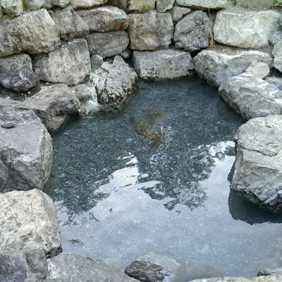 Soak at Lussier Hot Springs
