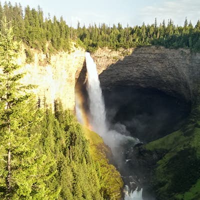 Visit Helmcken Falls in Wells Grey Provincial Park