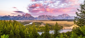 Photograph the Grand Teton at the Snake River Overlook