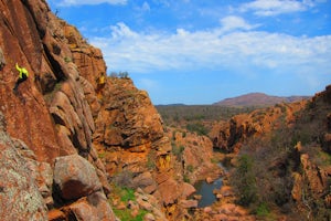 Climb at the Wichita Mountains Wildlife Refuge