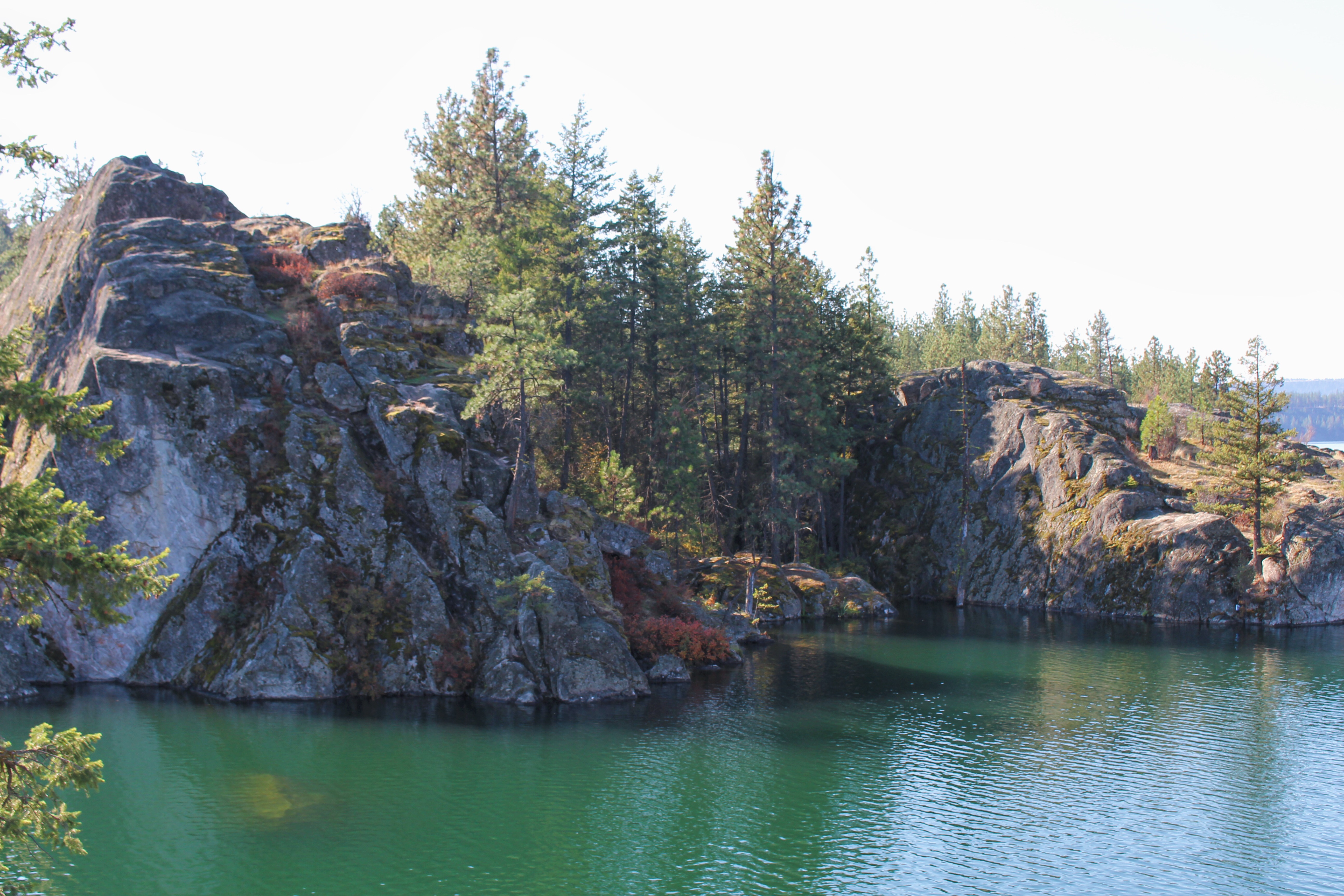 Cliff Jump And Swim At The Cove Tumtum Washington