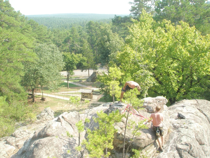 Photo of Rock Climb at Robbers Cave, Oklahoma