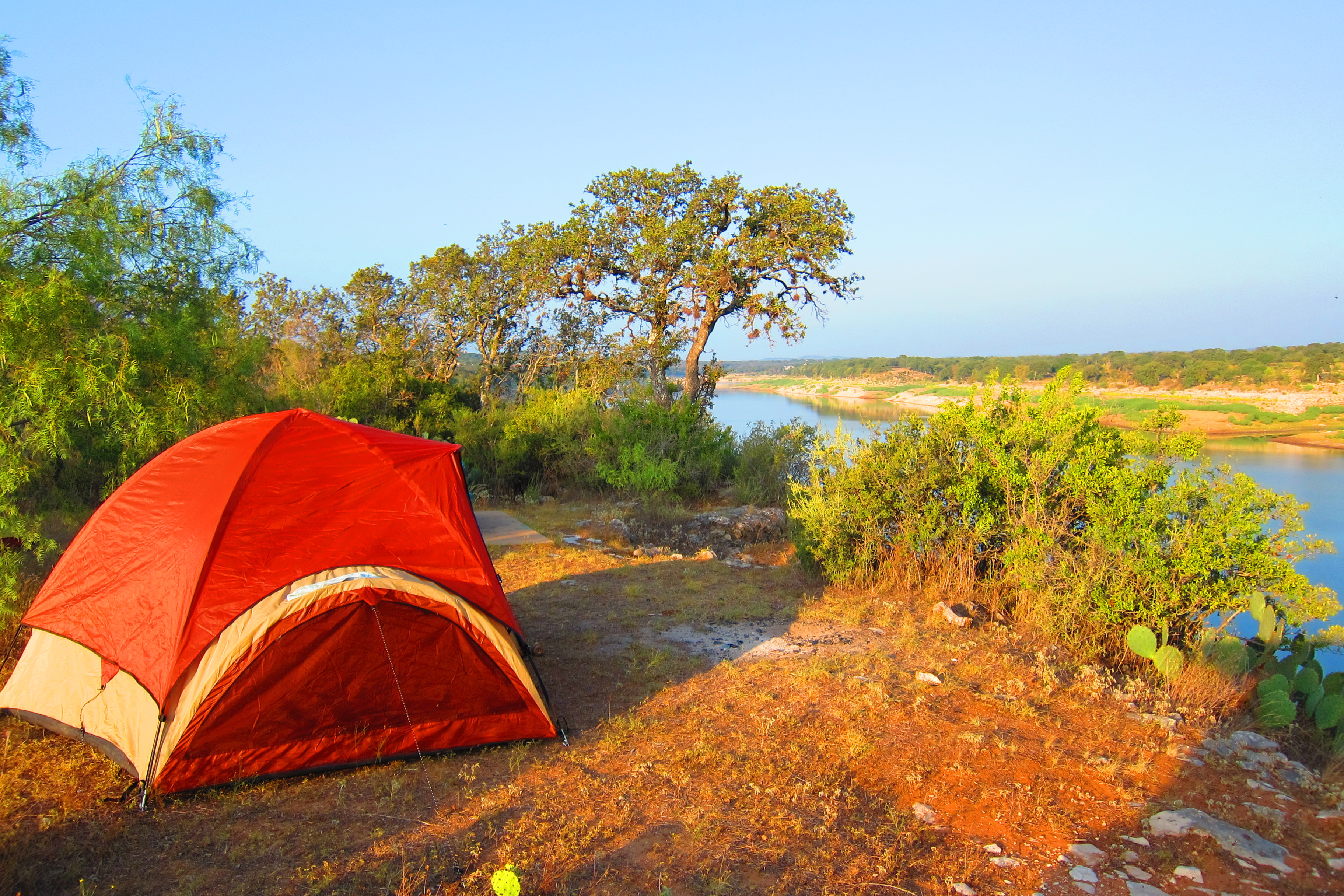 Climb at Pace Bend Park
