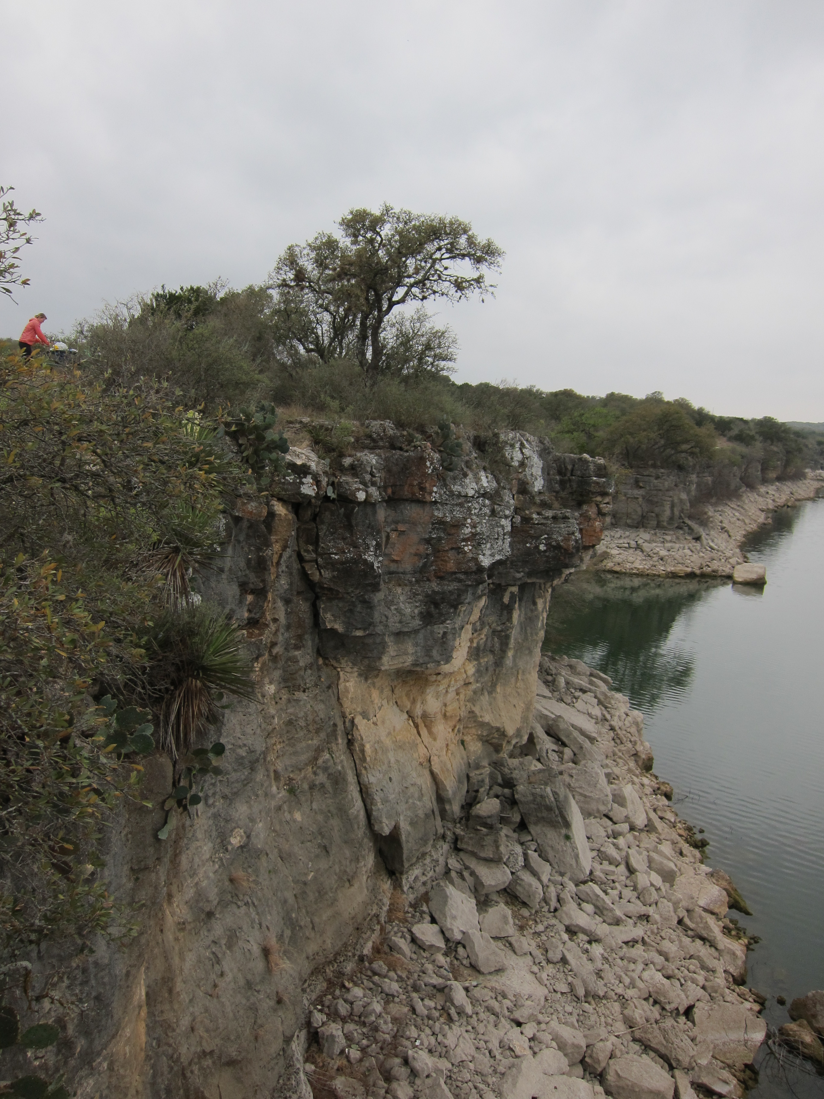Climb at Pace Bend Park