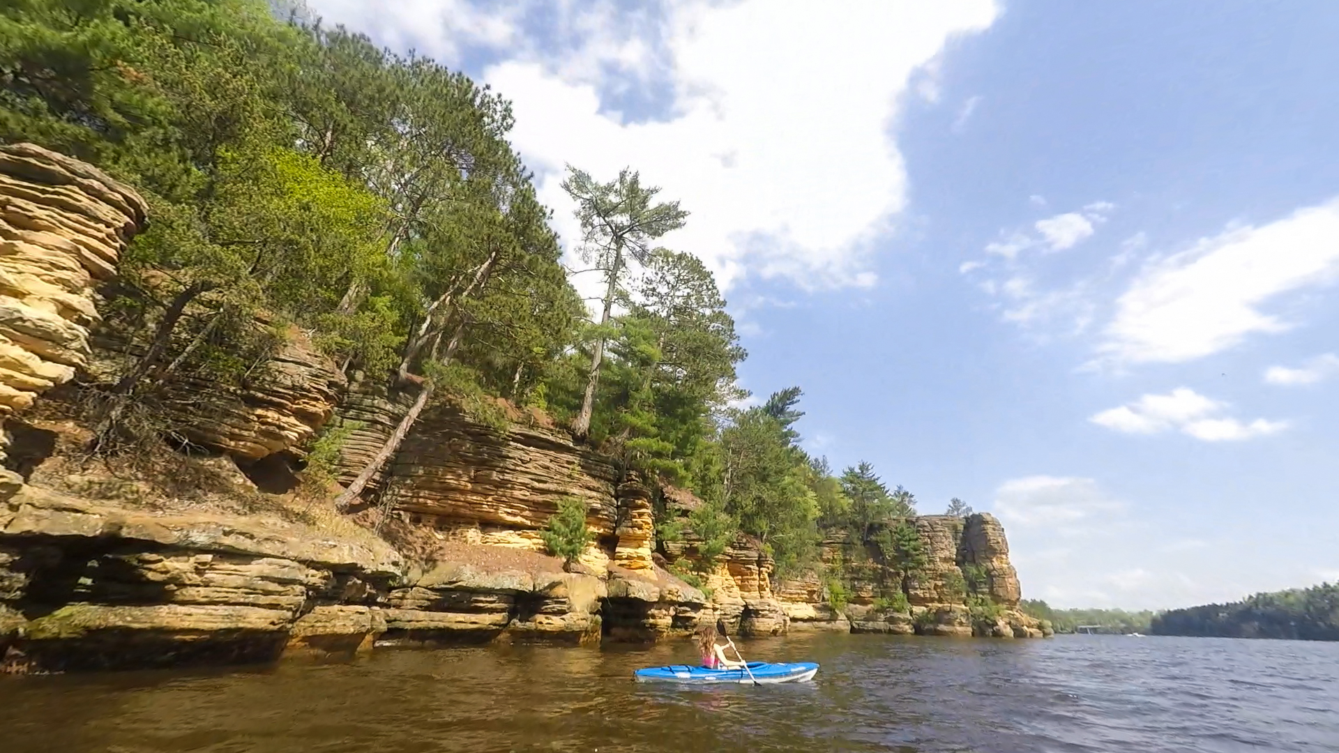 Kayak The Wisconsin River In The Dells Wisc Dells Wisconsin   D18542e66dbae2ed28265a5d5183738e