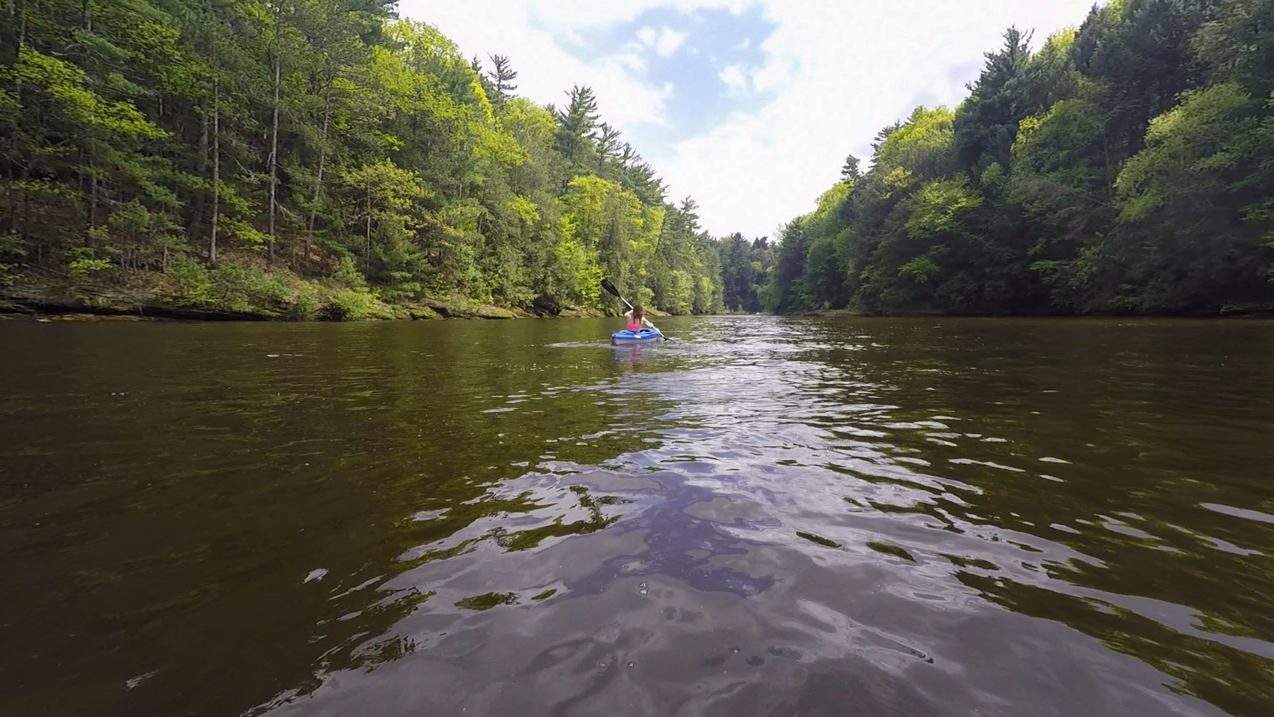 Kayak the Wisconsin River in the Dells