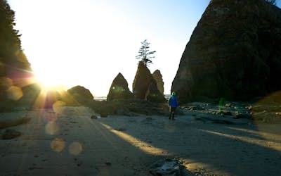 Backpack to Shi Shi Beach and Point of the Arches