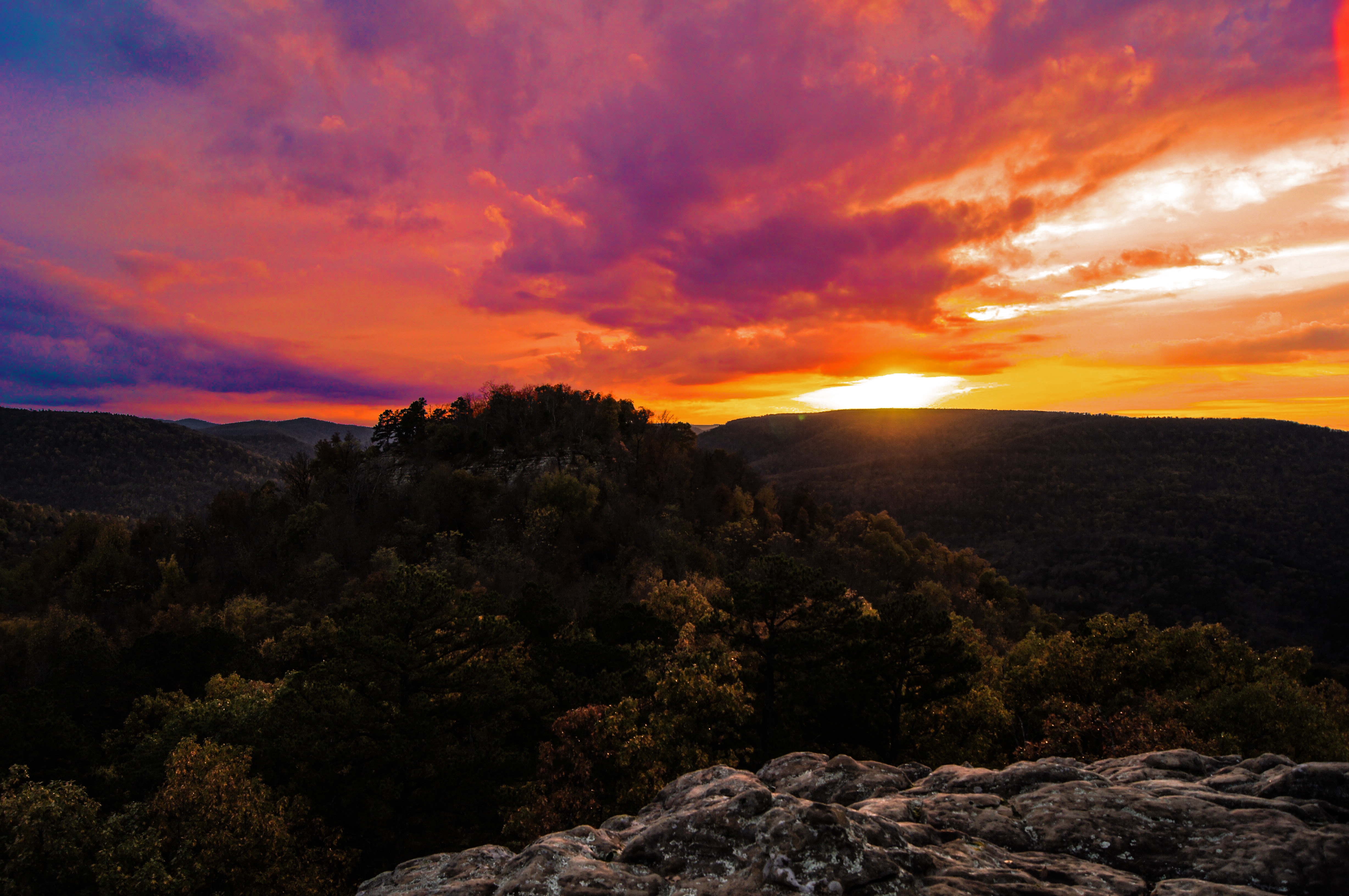 Hike Sam's Throne, Mount Judea, Arkansas