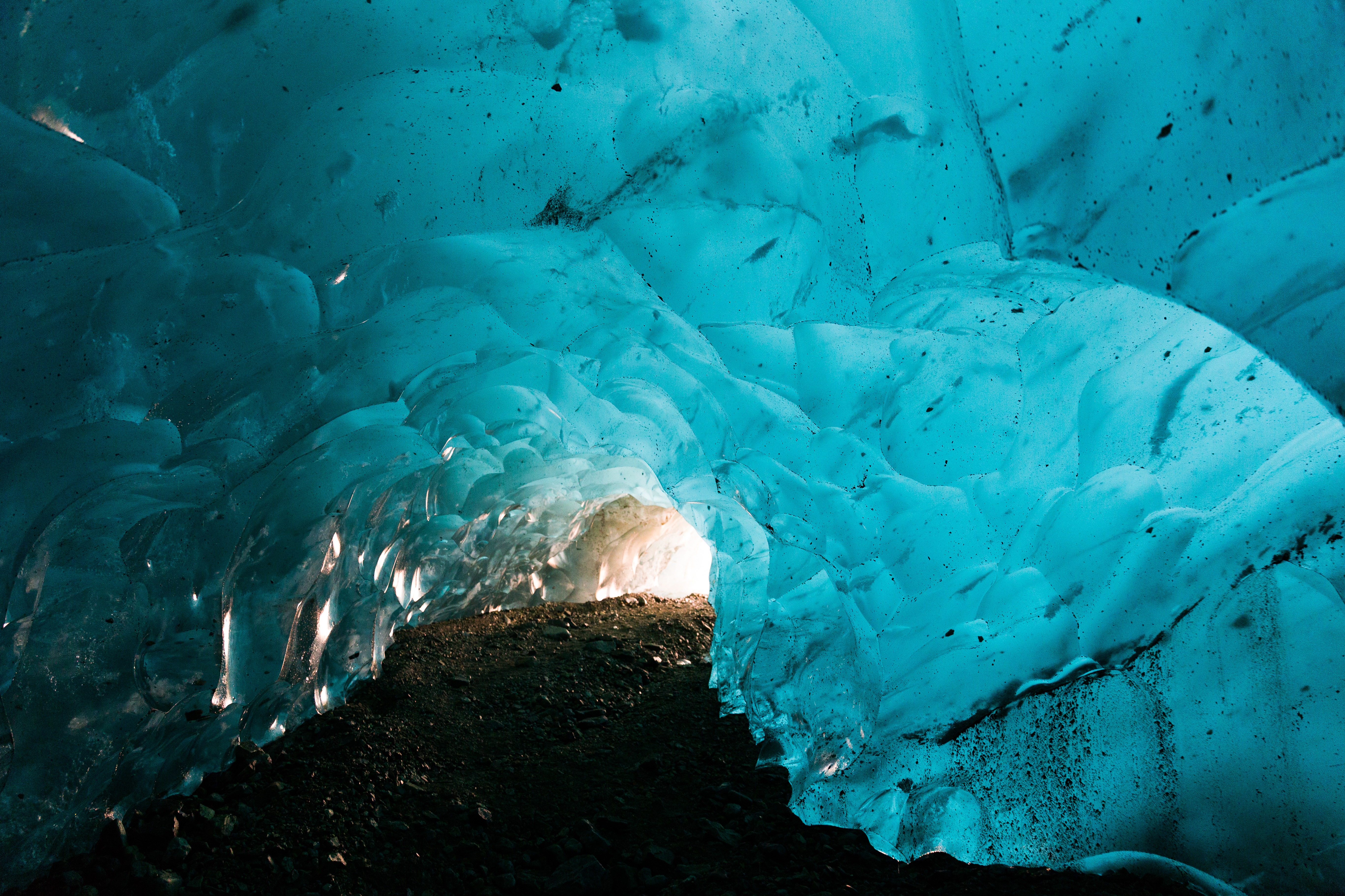 Hike to Kennecott's Ice Caves