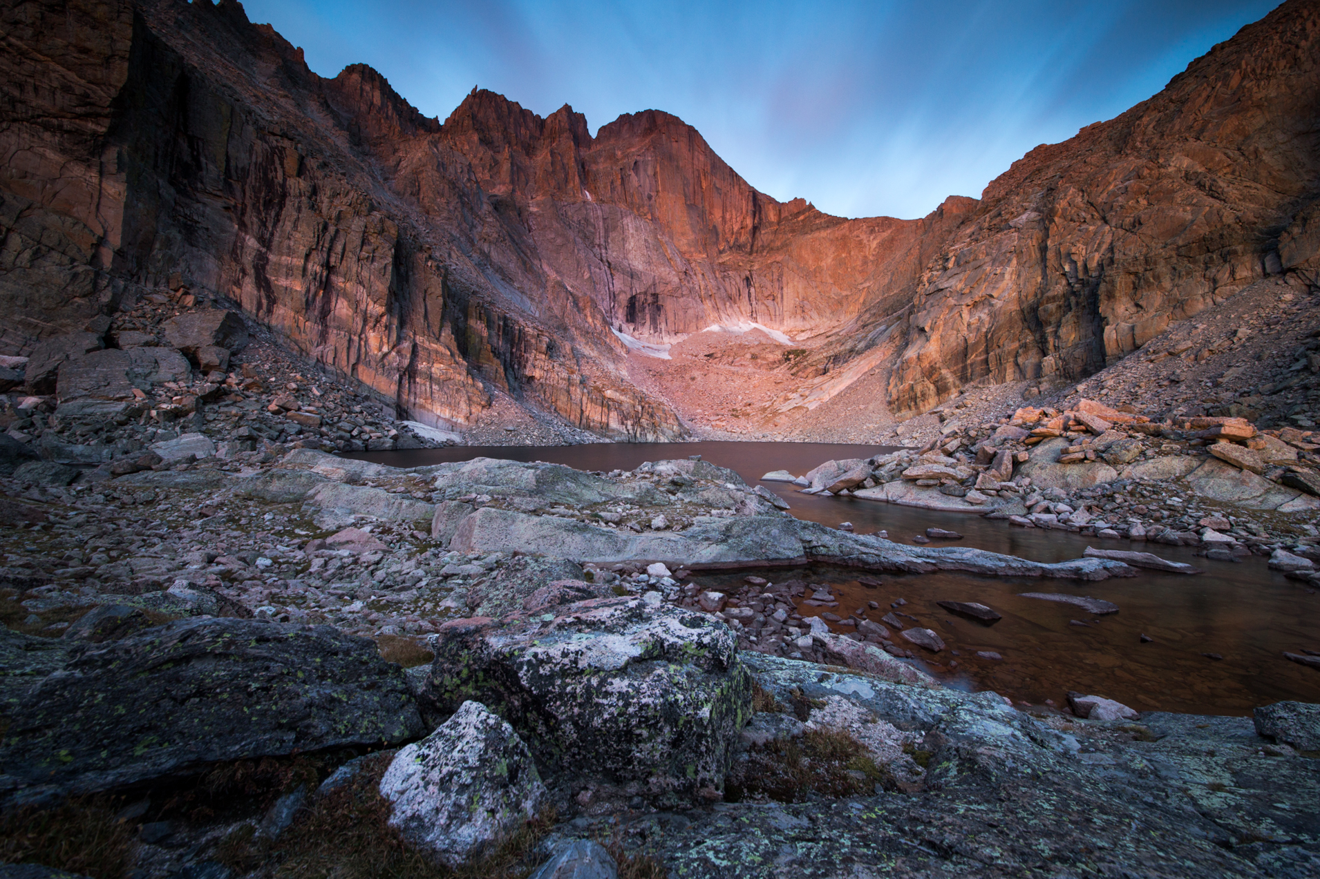 Chasm Lake via Longs Peak Trailhead